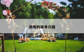 洞房的简单介绍