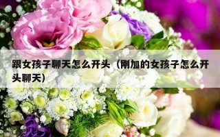 跟女孩子聊天怎么开头（刚加的女孩子怎么开头聊天）