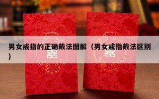 男女戒指的正确戴法图解（男女戒指戴法区别）