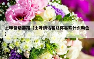 土味情话套路（土味情话套路你喜欢什么颜色）