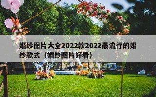 婚纱图片大全2022款2022最流行的婚纱款式（婚纱图片好看）