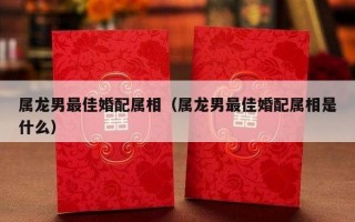 属龙男最佳婚配属相（属龙男最佳婚配属相是什么）