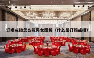 订婚戒指怎么戴男女图解（什么是订婚戒指）