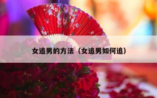 女追男的方法（女追男如何追）