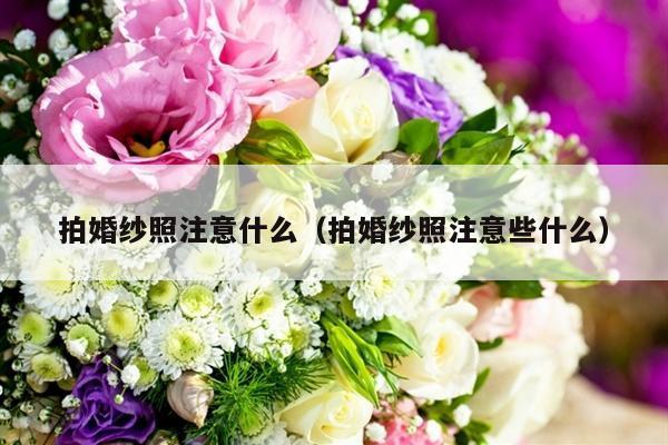 拍婚纱照注意什么（拍婚纱照注意些什么）-第1张图片