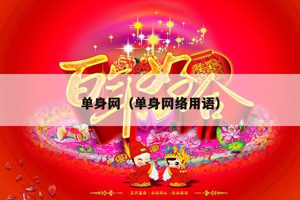 单身网（单身网络用语）-第1张图片