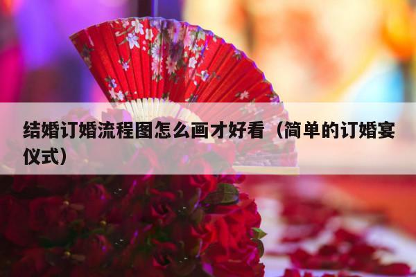 结婚订婚流程图怎么画才好看（简单的订婚宴仪式）-第1张图片