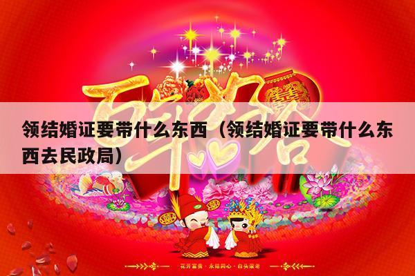 领结婚证要带什么东西（领结婚证要带什么东西去民政局）-第1张图片
