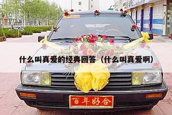 什么叫真爱的经典回答（什么叫真爱啊）-第1张图片