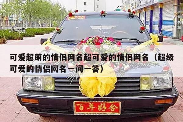 可爱超萌的情侣网名超可爱的情侣网名（超级可爱的情侣网名一问一答）-第1张图片