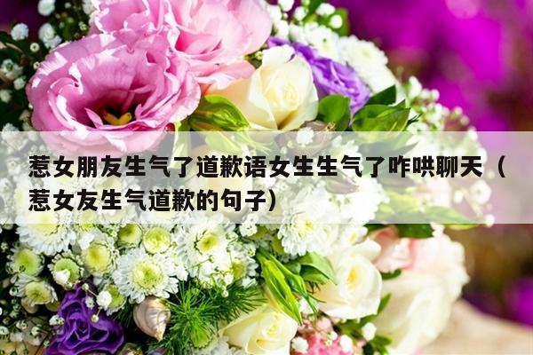 惹女朋友生气了道歉语女生生气了咋哄聊天（惹女友生气道歉的句子）-第1张图片